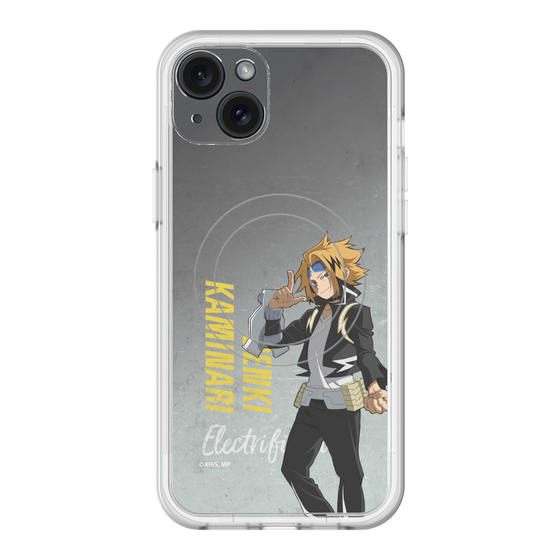 スリムプロテクションプレミアムケース with MagSafe［ 僕のヒーローアカデミア - 立ち絵 - 上鳴 電気 ］