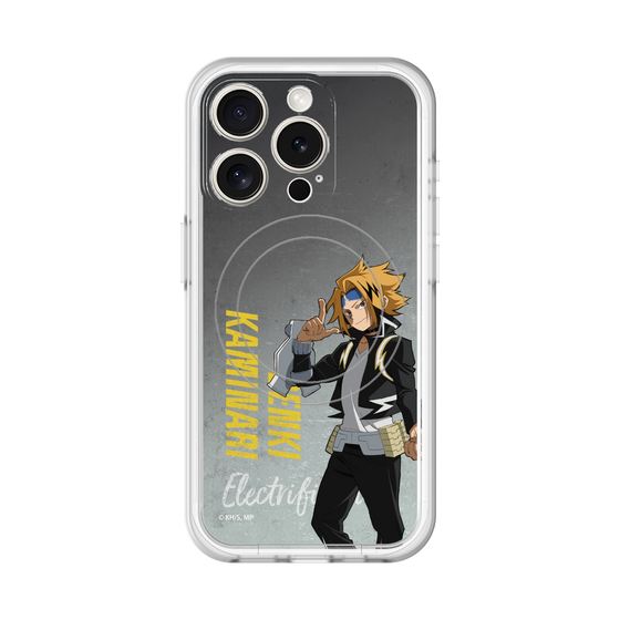 スリムプロテクションプレミアムケース with MagSafe［ 僕のヒーローアカデミア - 立ち絵 - 上鳴 電気 ］