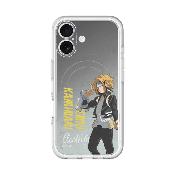 スリムプロテクションプレミアムケース with MagSafe［ 僕のヒーローアカデミア - 立ち絵 - 上鳴 電気 ］