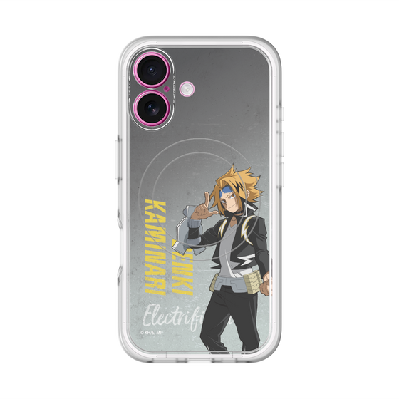 スリムプロテクションプレミアムケース with MagSafe［ 僕のヒーローアカデミア - 立ち絵 - 上鳴 電気 ］