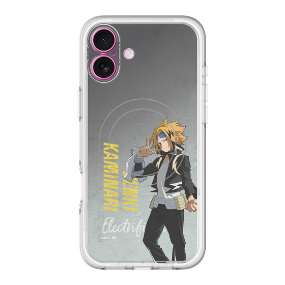 スリムプロテクションプレミアムケース with MagSafe［ 僕のヒーローアカデミア - 立ち絵 - 上鳴 電気 ］