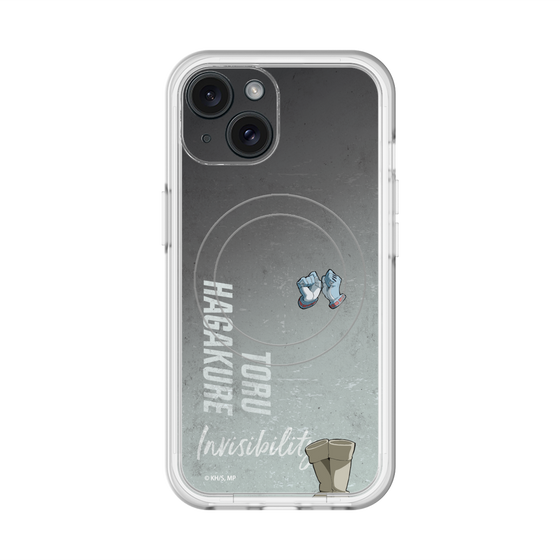 スリムプロテクションプレミアムケース with MagSafe［ 僕のヒーローアカデミア - 立ち絵 - 葉隠 透 ］