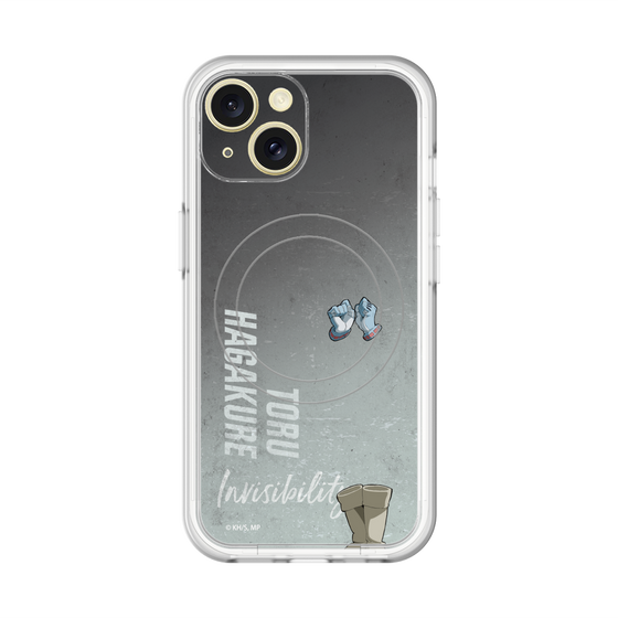 スリムプロテクションプレミアムケース with MagSafe［ 僕のヒーローアカデミア - 立ち絵 - 葉隠 透 ］