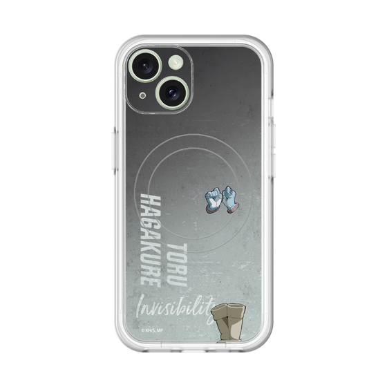 スリムプロテクションプレミアムケース with MagSafe［ 僕のヒーローアカデミア - 立ち絵 - 葉隠 透 ］