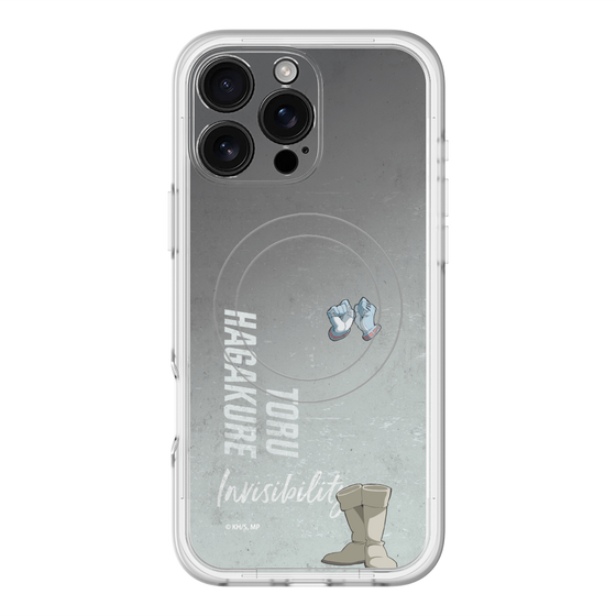 スリムプロテクションプレミアムケース with MagSafe［ 僕のヒーローアカデミア - 立ち絵 - 葉隠 透 ］