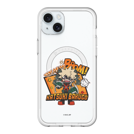 スリムプロテクションプレミアムケース with MagSafe［ 僕のヒーローアカデミア - ミニキャラ - 爆豪 勝己 ］