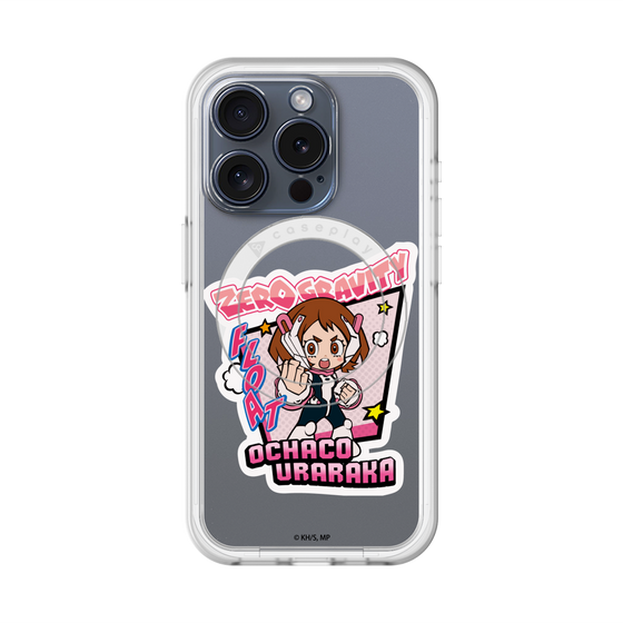 スリムプロテクションプレミアムケース with MagSafe［ 僕のヒーローアカデミア - ミニキャラ - 麗日 お茶子 ］