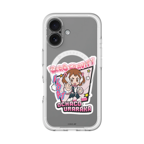 スリムプロテクションプレミアムケース with MagSafe［ 僕のヒーローアカデミア - ミニキャラ - 麗日 お茶子 ］