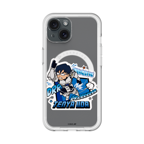 スリムプロテクションプレミアムケース with MagSafe［ 僕のヒーローアカデミア - ミニキャラ - 飯田 天哉 ］