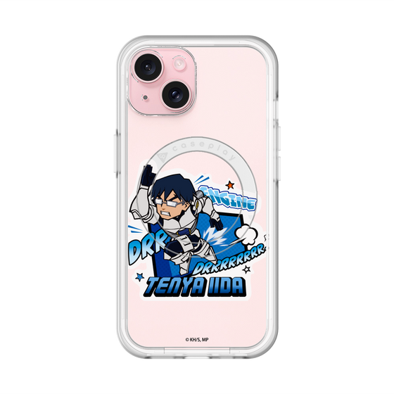 スリムプロテクションプレミアムケース with MagSafe［ 僕のヒーローアカデミア - ミニキャラ - 飯田 天哉 ］