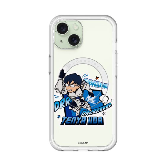 スリムプロテクションプレミアムケース with MagSafe［ 僕のヒーローアカデミア - ミニキャラ - 飯田 天哉 ］