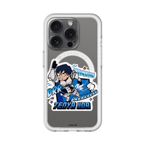 スリムプロテクションプレミアムケース with MagSafe［ 僕のヒーローアカデミア - ミニキャラ - 飯田 天哉 ］