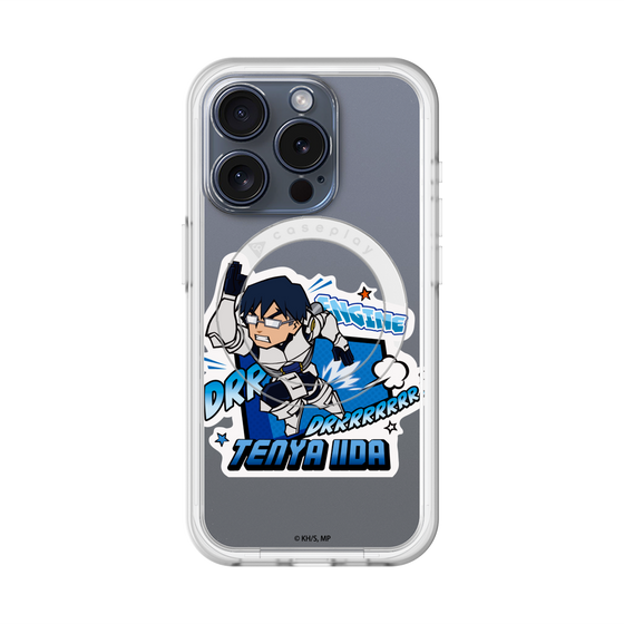 スリムプロテクションプレミアムケース with MagSafe［ 僕のヒーローアカデミア - ミニキャラ - 飯田 天哉 ］