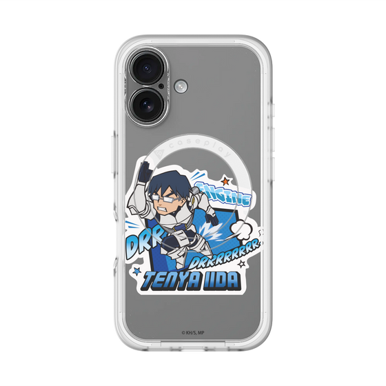 スリムプロテクションプレミアムケース with MagSafe［ 僕のヒーローアカデミア - ミニキャラ - 飯田 天哉 ］