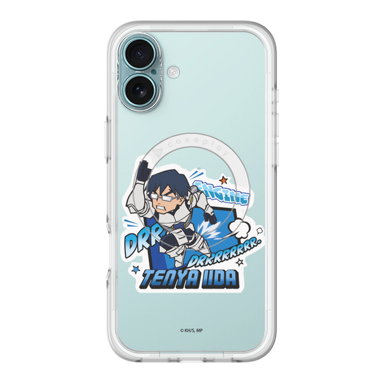 スリムプロテクションプレミアムケース with MagSafe［ 僕のヒーローアカデミア - ミニキャラ - 飯田 天哉 ］