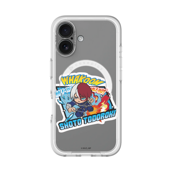 スリムプロテクションプレミアムケース with MagSafe［ 僕のヒーローアカデミア - ミニキャラ - 轟 焦凍 ］