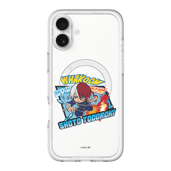 スリムプロテクションプレミアムケース with MagSafe［ 僕のヒーローアカデミア - ミニキャラ - 轟 焦凍 ］
