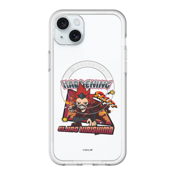 スリムプロテクションプレミアムケース with MagSafe［ 僕のヒーローアカデミア - ミニキャラ - 切島 鋭児郎 ］