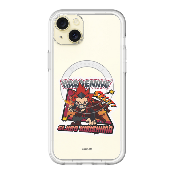 スリムプロテクションプレミアムケース with MagSafe［ 僕のヒーローアカデミア - ミニキャラ - 切島 鋭児郎 ］