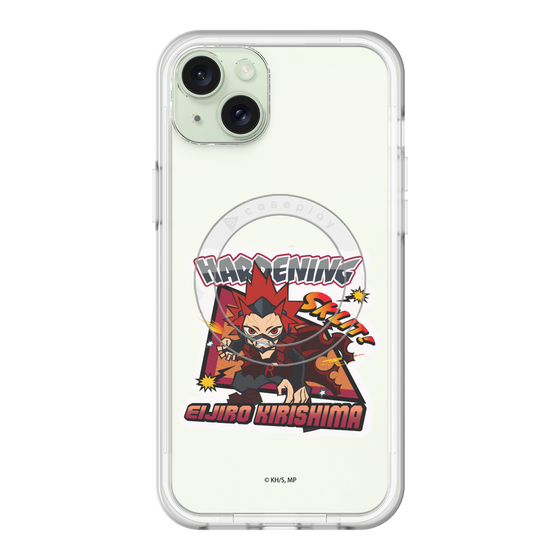 スリムプロテクションプレミアムケース with MagSafe［ 僕のヒーローアカデミア - ミニキャラ - 切島 鋭児郎 ］