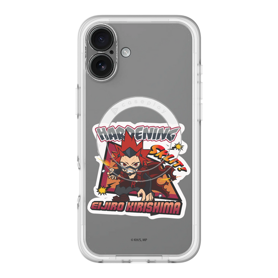 スリムプロテクションプレミアムケース with MagSafe［ 僕のヒーローアカデミア - ミニキャラ - 切島 鋭児郎 ］