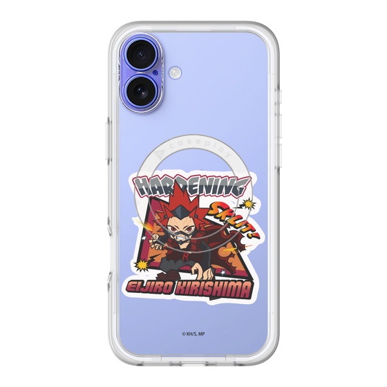 スリムプロテクションプレミアムケース with MagSafe［ 僕のヒーローアカデミア - ミニキャラ - 切島 鋭児郎 ］