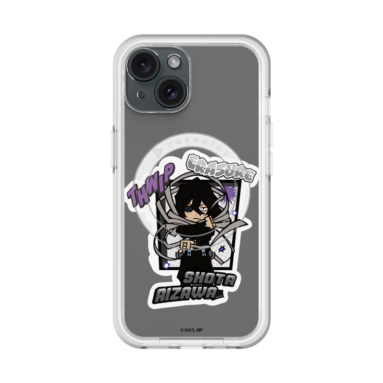 スリムプロテクションプレミアムケース with MagSafe［ 僕のヒーローアカデミア - ミニキャラ - 相澤 消太 ］