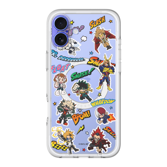 スリムプロテクションプレミアムケース with MagSafe［ 僕のヒーローアカデミア - アメコミ ］