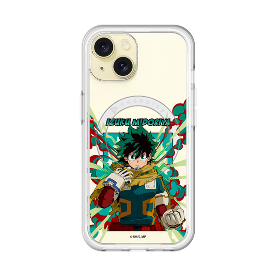 スリムプロテクションプレミアムケース with MagSafe［ 僕のヒーローアカデミア - ポップ - 緑谷 出久 ］