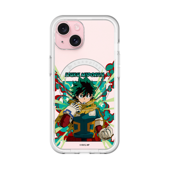 スリムプロテクションプレミアムケース with MagSafe［ 僕のヒーローアカデミア - ポップ - 緑谷 出久 ］