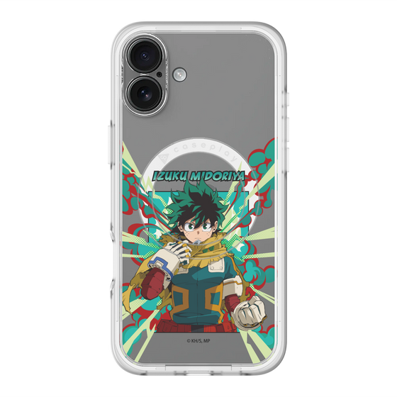 スリムプロテクションプレミアムケース with MagSafe［ 僕のヒーローアカデミア - ポップ - 緑谷 出久 ］