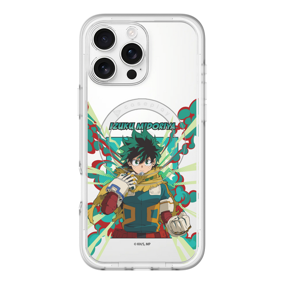 スリムプロテクションプレミアムケース with MagSafe［ 僕のヒーローアカデミア - ポップ - 緑谷 出久 ］