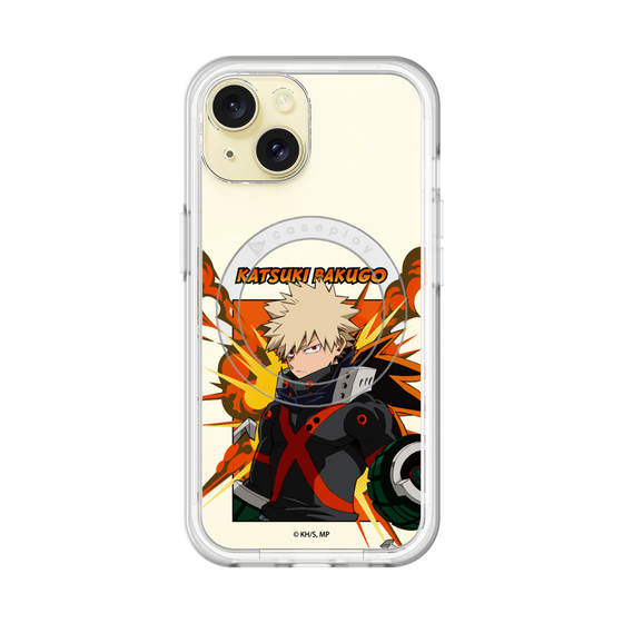 スリムプロテクションプレミアムケース with MagSafe［ 僕のヒーローアカデミア - ポップ - 爆豪 勝己 ］