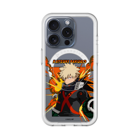 スリムプロテクションプレミアムケース with MagSafe［ 僕のヒーローアカデミア - ポップ - 爆豪 勝己 ］