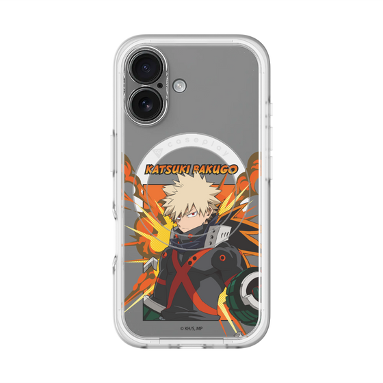 スリムプロテクションプレミアムケース with MagSafe［ 僕のヒーローアカデミア - ポップ - 爆豪 勝己 ］