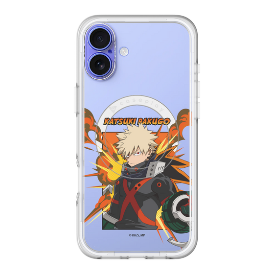 スリムプロテクションプレミアムケース with MagSafe［ 僕のヒーローアカデミア - ポップ - 爆豪 勝己 ］