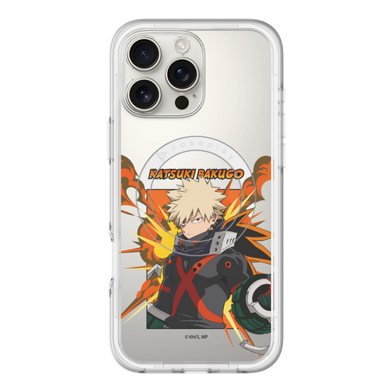 スリムプロテクションプレミアムケース with MagSafe［ 僕のヒーローアカデミア - ポップ - 爆豪 勝己 ］