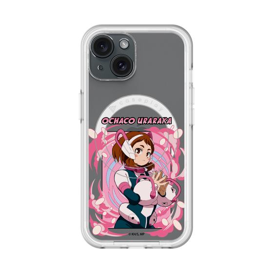 スリムプロテクションプレミアムケース with MagSafe［ 僕のヒーローアカデミア - ポップ - 麗日 お茶子 ］