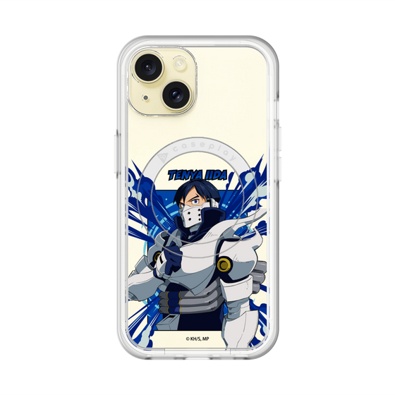 スリムプロテクションプレミアムケース with MagSafe［ 僕のヒーローアカデミア - ポップ - 飯田 天哉 ］