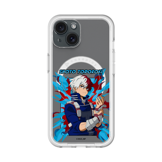 スリムプロテクションプレミアムケース with MagSafe［ 僕のヒーローアカデミア - ポップ - 轟 焦凍 ］