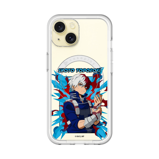 スリムプロテクションプレミアムケース with MagSafe［ 僕のヒーローアカデミア - ポップ - 轟 焦凍 ］