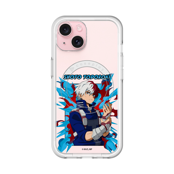 スリムプロテクションプレミアムケース with MagSafe［ 僕のヒーローアカデミア - ポップ - 轟 焦凍 ］