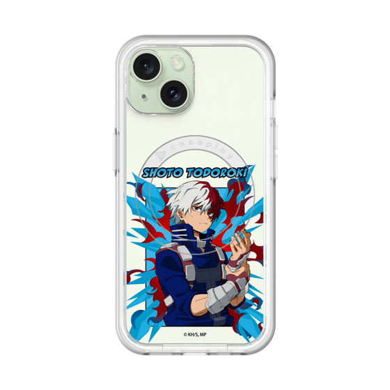 スリムプロテクションプレミアムケース with MagSafe［ 僕のヒーローアカデミア - ポップ - 轟 焦凍 ］