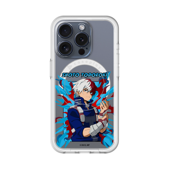 スリムプロテクションプレミアムケース with MagSafe［ 僕のヒーローアカデミア - ポップ - 轟 焦凍 ］