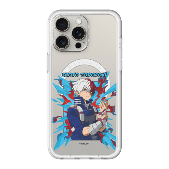 スリムプロテクションプレミアムケース with MagSafe［ 僕のヒーローアカデミア - ポップ - 轟 焦凍 ］