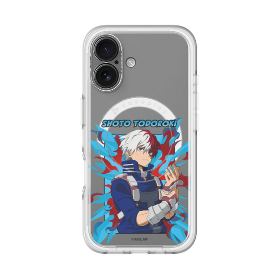 スリムプロテクションプレミアムケース with MagSafe［ 僕のヒーローアカデミア - ポップ - 轟 焦凍 ］