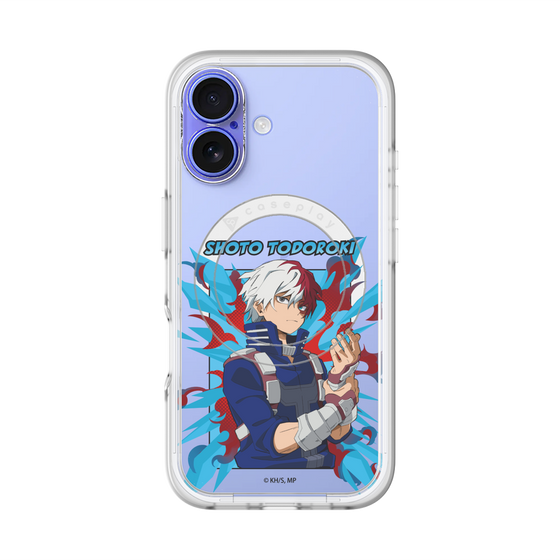 スリムプロテクションプレミアムケース with MagSafe［ 僕のヒーローアカデミア - ポップ - 轟 焦凍 ］