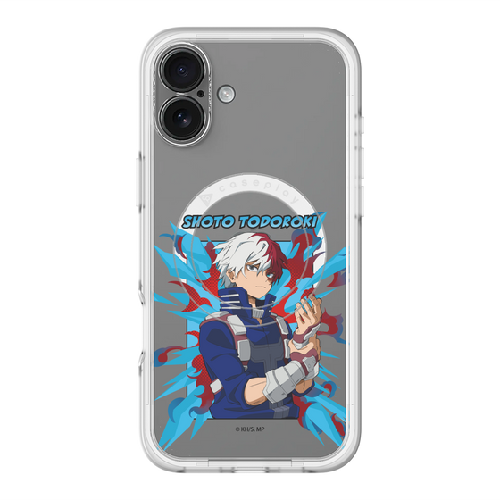 スリムプロテクションプレミアムケース with MagSafe［ 僕のヒーローアカデミア - ポップ - 轟 焦凍 ］
