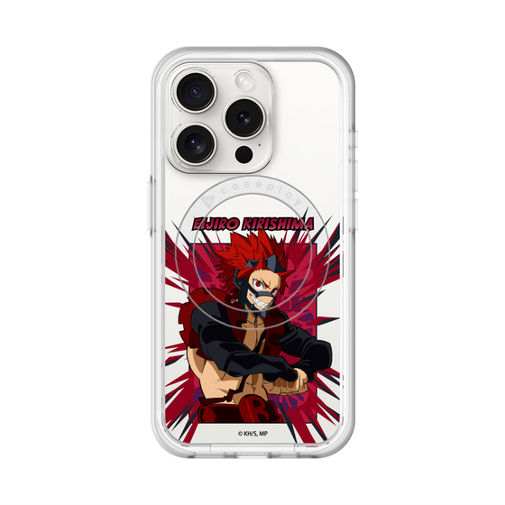 スリムプロテクションプレミアムケース with MagSafe［ 僕のヒーローアカデミア - ポップ - 切島 鋭児郎 ］