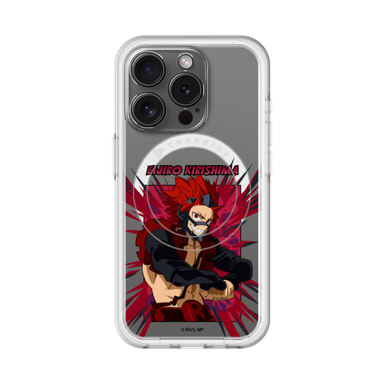 スリムプロテクションプレミアムケース with MagSafe［ 僕のヒーローアカデミア - ポップ - 切島 鋭児郎 ］